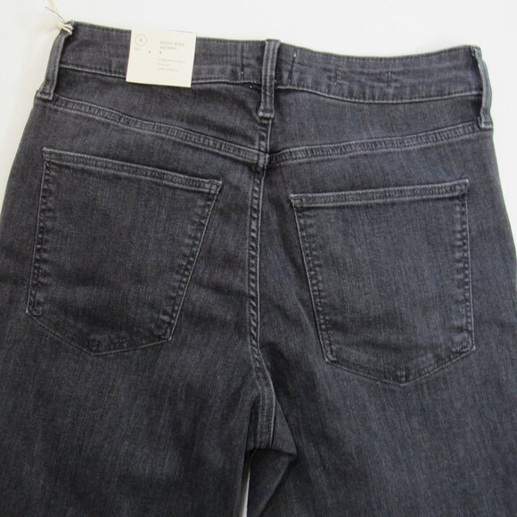 Universal Thread Women's High - Rise Skinny Denim Jeans Dark Gray Size 8Reg - Picture 4 of 8